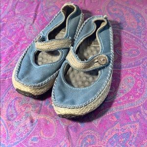 Simple Shoes - Simple Green Toe Mary Jane Shoes Blue Size 8 Simple Shoes - Simple Green Toe Mary Jane Shoes Blue Size 8